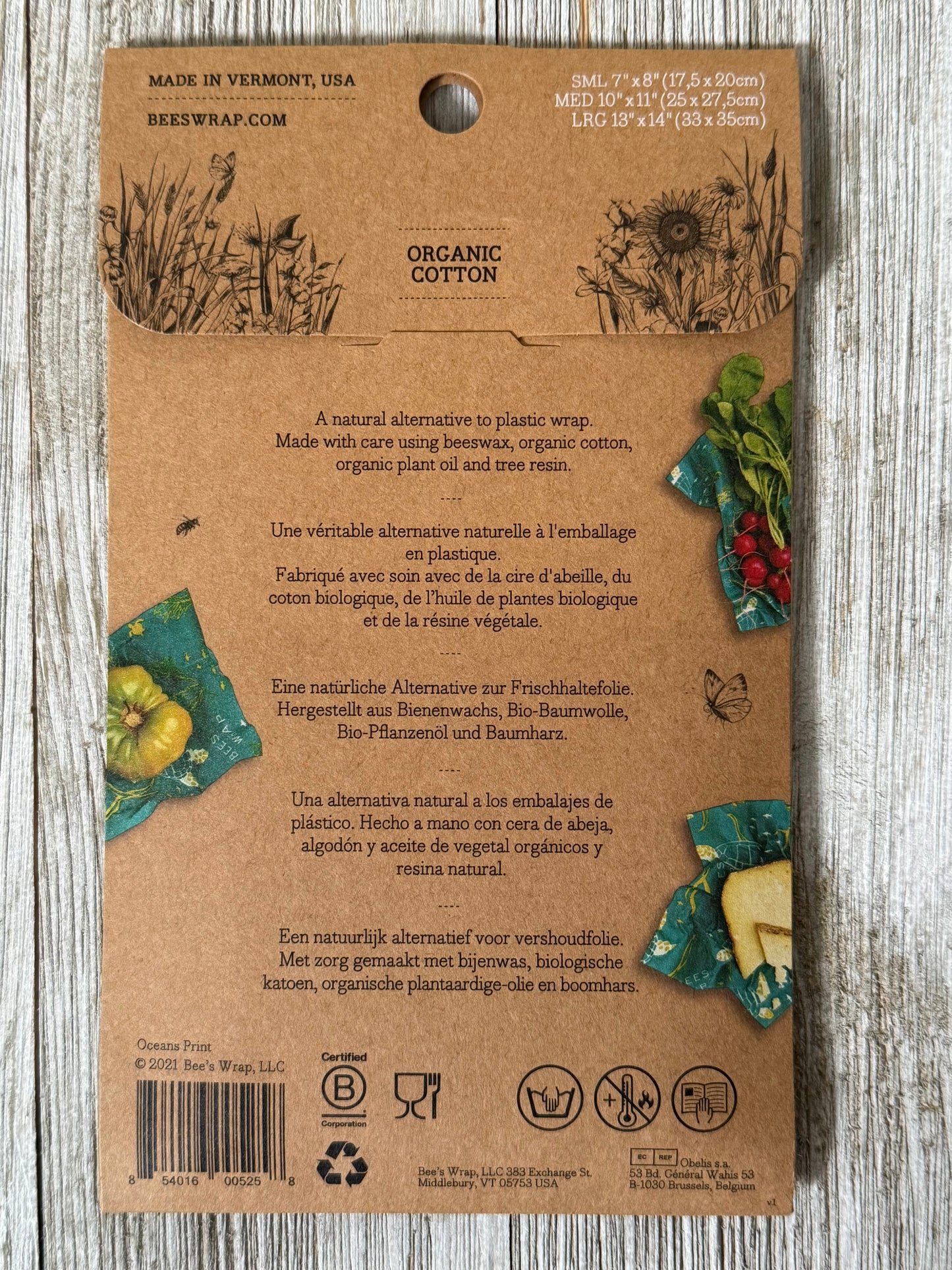 Bee's Wrap Sustainable Food Storage