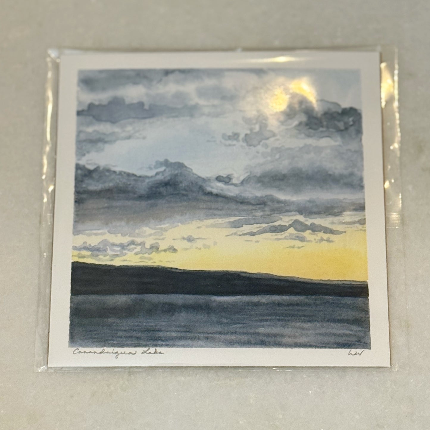 Tiny Canandaigua Lake Print
