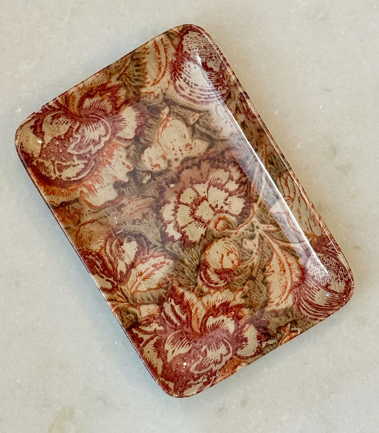 Floral Valet Tray
