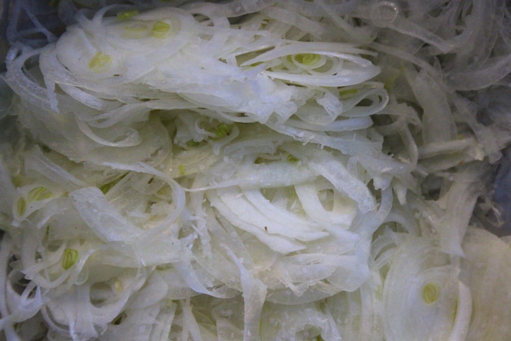 shredded onion
