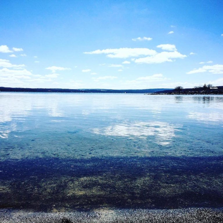 A Long View of Canandaigua Lake