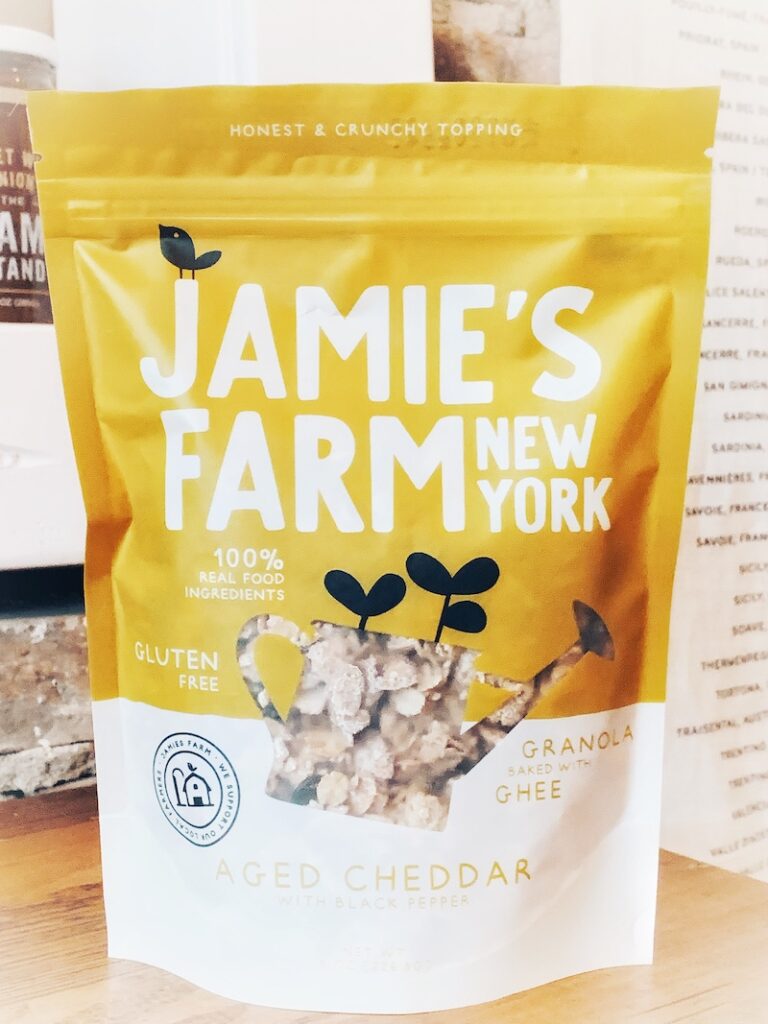 Product Feature ~ Jamie’s Farm Aged Cheddar Granola